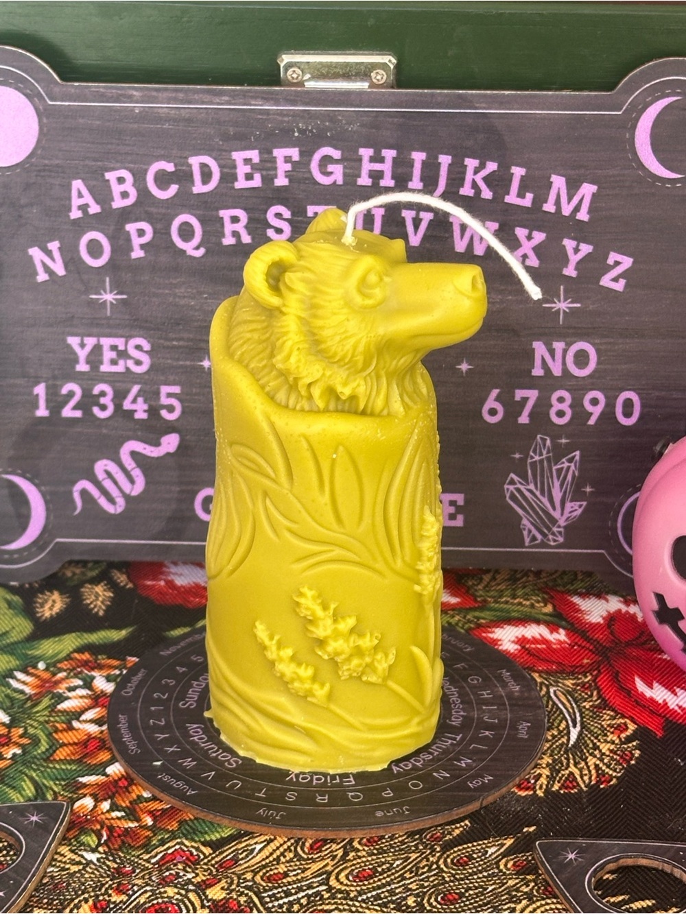 Forest Guardian Bear – Golden Moss